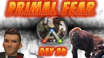 ARK PRIMAL FEAR Day 24  Demonic DInopithecus
