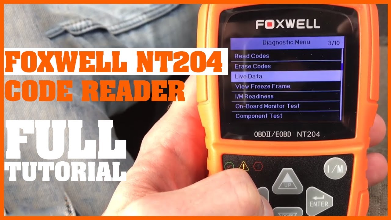 Foxwell NT204 - Lecteur de diagnostic OBD
