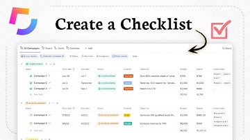 How to Create a ClickUp Checklist (Simple Task Organizer)
