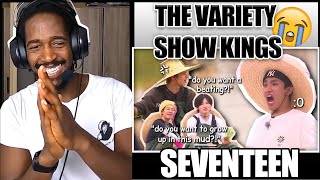 The 'v' in SVT stands for variety show kings REACTION | ChrisStillBeTalkin SEVENTEEN