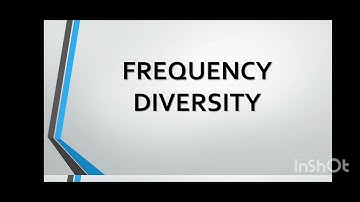 ppt on frequency diversity # wireless and mobile communication # diversity