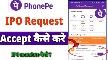 How to Accept IPO Mandate in PhonePe