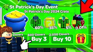 😱OMG!!🔥NEW ST PATRICK&#39;S DAY EVENT UPDATE !!🍀 Toilet Tower Defense