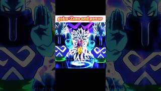 goku+super Saiyan zeno and before power 👊 #dragoball #viralvideo #dragonball #viralvideo