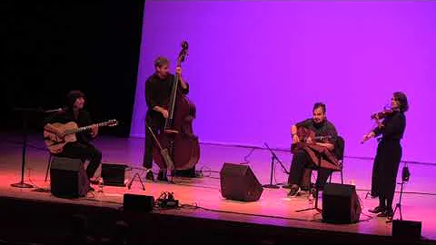 Lisa Liu Gypsy Jazz Quartet perform "Swing 42" at ...