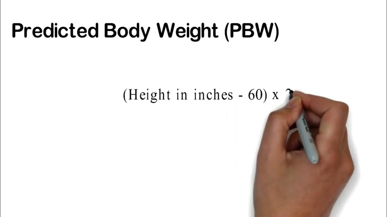 How to calculate Predicted Body Weight? Critical Care Nursing YouTube
