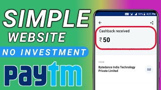 2021 BEST EARNING APP WITHOUT INVESTMENT | DALIY EARN MONEY | FREE PAYTM CASH | IN TELUGU