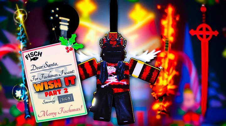 You MUST WISH THIS RODS For Fischmas in FISCH! (Roblox)