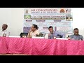 Valedictory Address by Prof. Panathula Murali Krishna, Head SKIM, SKU in svdc college in Anantapur