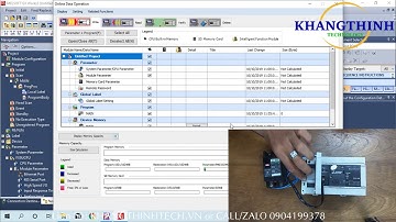Bài 2: Xuất Analog Output - Built-in analog channels | Hướng dẫn lập trình PLC FX5U Series