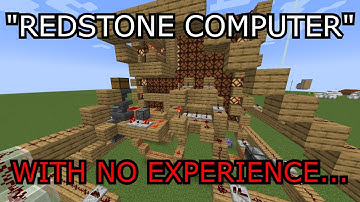 I Attempted Building a REDSTONE COMPUTER With Absolutely NO EXPERIENCE...