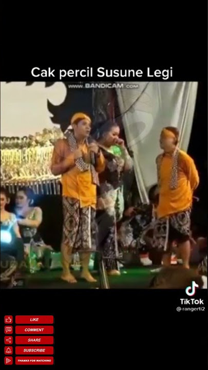 CAK PERCIL 'SUSUNE LEGI' | Video Status WA | Guyonan Jowo TV