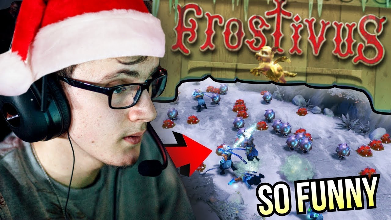 FROSTIVUS FESTIVAL - Miracle Playing Spesial Event First Time So Fun | Dota 2