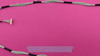 AWG 40 micro coax for Camera Link Mini IPEX 20525-040E-02M MIPI CSI micro coax cable USA supplier Re