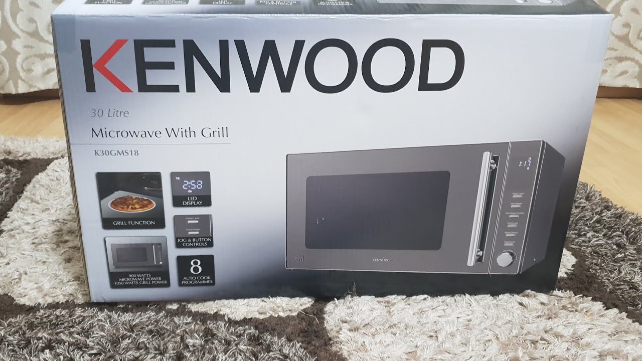 Kenwood Microwave with Grill K30GMS18 | Dua In UK - YouTube