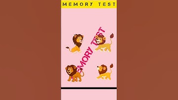 Memory Test #4 | Riddles And Puzzles For Iq Test | #shorts 2023