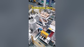 Palletizing robot #machine #factory #palletizing #machine #automachine #borunte #robot #robotics