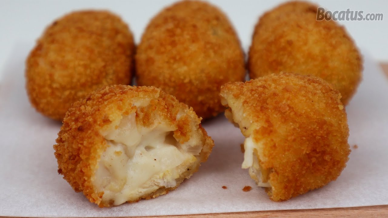 Super creamy CHICKEN CROQUETTES [eng-subs] - YouTube