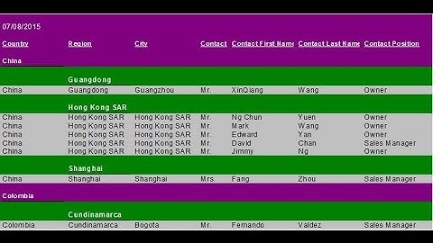 Parametros y seleccion de registros con Crystal Reports XI