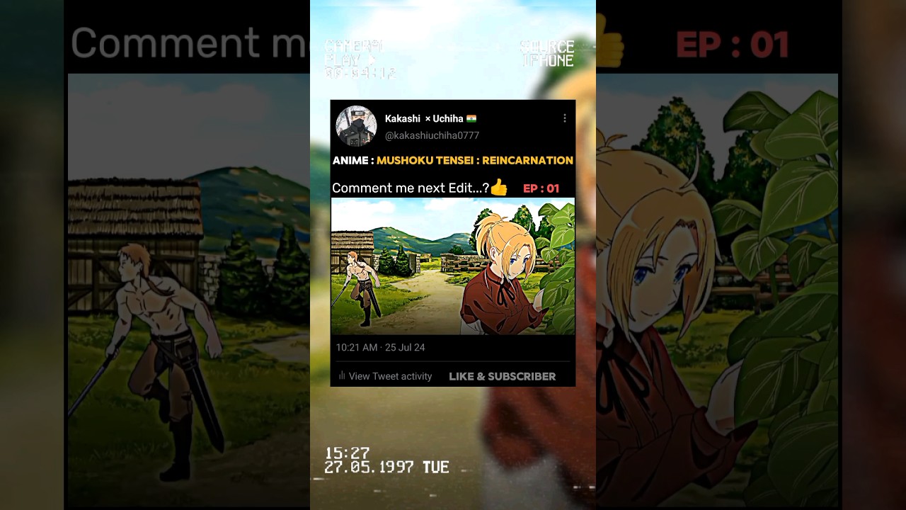 Mushoku Tensei : Jobless Reincarnation - EP 1 || 