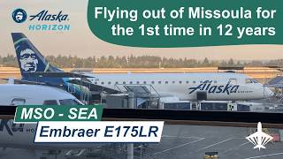 TRIP REPORT | Alaska Horizon AS2136 | Missoula - Seattle | Embraer E175 | N638QX | Economy