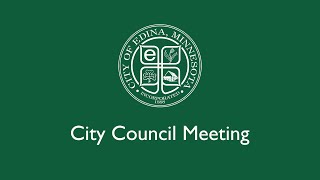 Edina City Council Meeting / Oct. 20, 2026