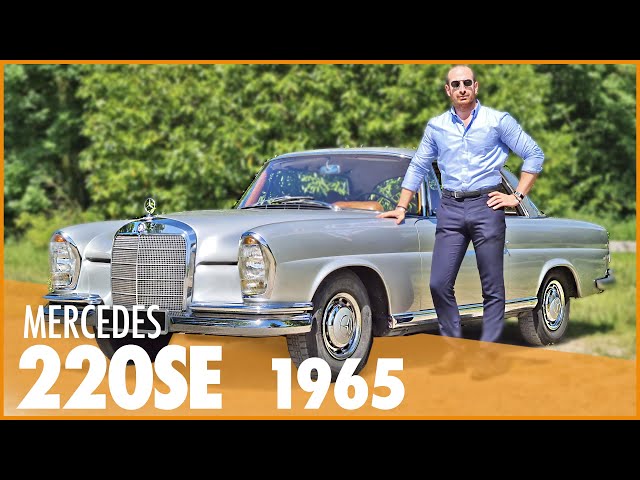 MERCEDES 220SE 👌 À CE NIVEAU C'EST DE L'ART & DU PATRIMOINE !