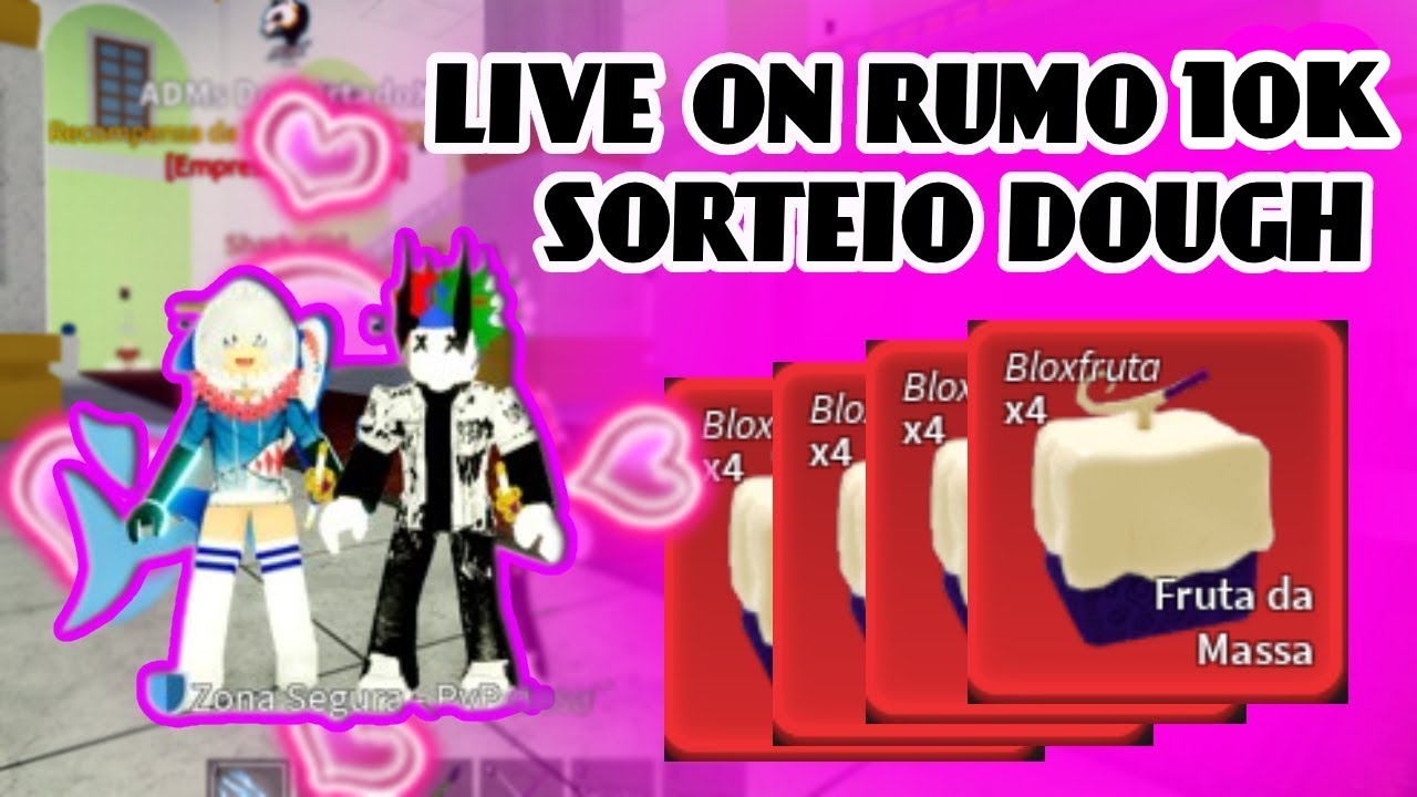 Blox Fruits ao vivo 🔴farmando para Update🔴doando frutas🔴 