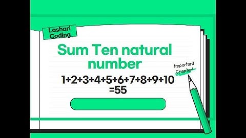 Calculating the Sum of the First 10 Natural Numbers in PHP: Step-by-Step Tutorial