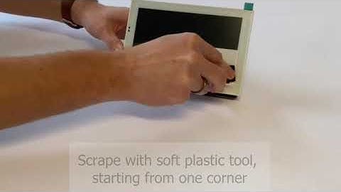 How to mount Neets Anti Germ Film for Neets Touch Panels