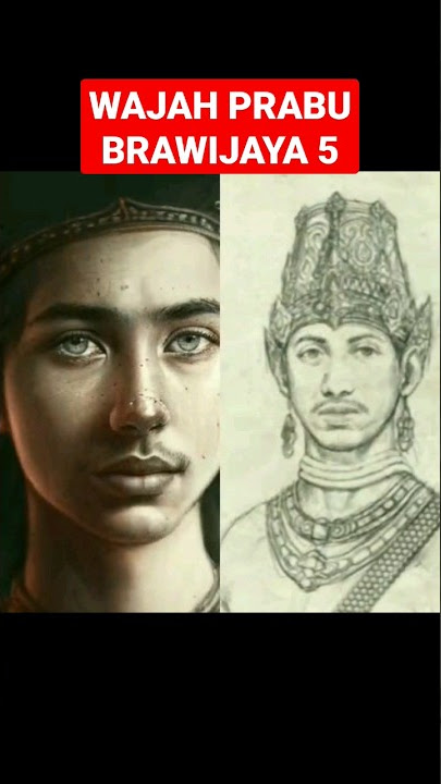 VISUALIZATION OF THE FACE OF KING BRAWIJAYA 5 ACCORDING TO AI #shortvideo #shorts #brawijaya #maj...