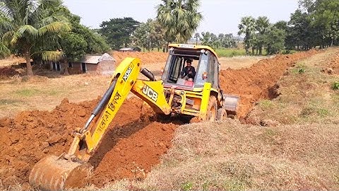 JCB Working in Bricks Factory | JCB Working video | JCB Mitti catting video | jcb video