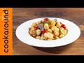 Gnocchi alle vongole, gamberetti e pomodorini