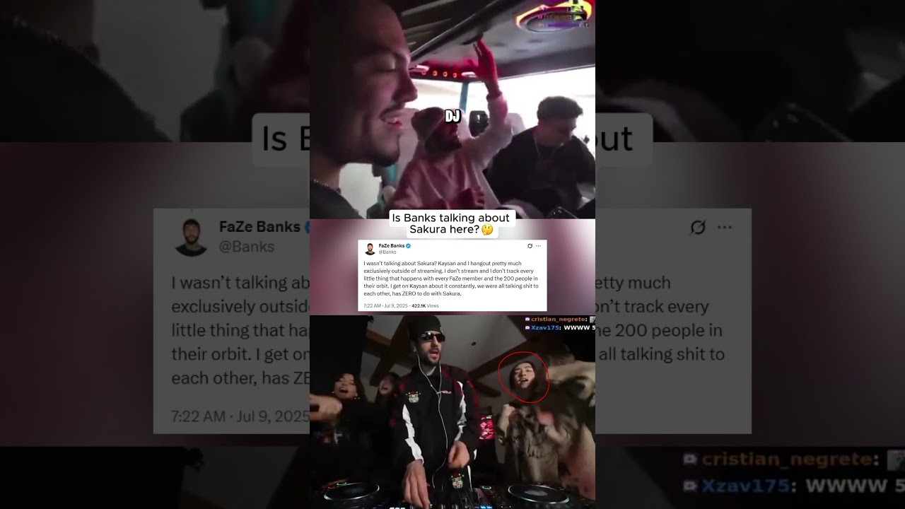 Is Banks talking about Sakura? 🤔 