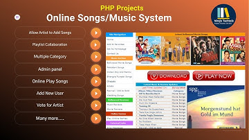 ONLINE MUSIC SITE IN PHP WITH SOURCE CODE Free Download | Niraj Techtalk