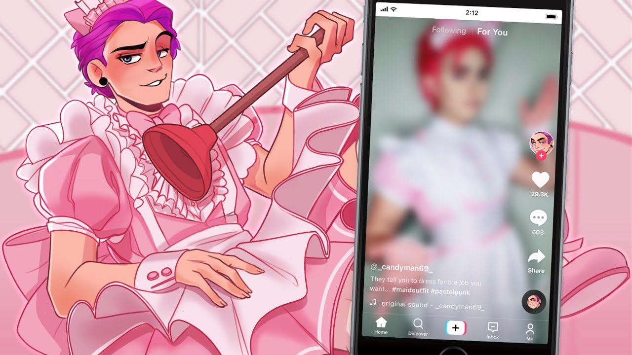 Download ASMR Roleplay: Your Pastel Punk Boyfriend Is A Maid!? [Cosplay Collab ft. lovelylittledevil21]