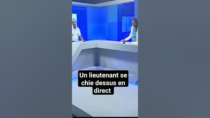 un lieutenant se chie dessus en direct
