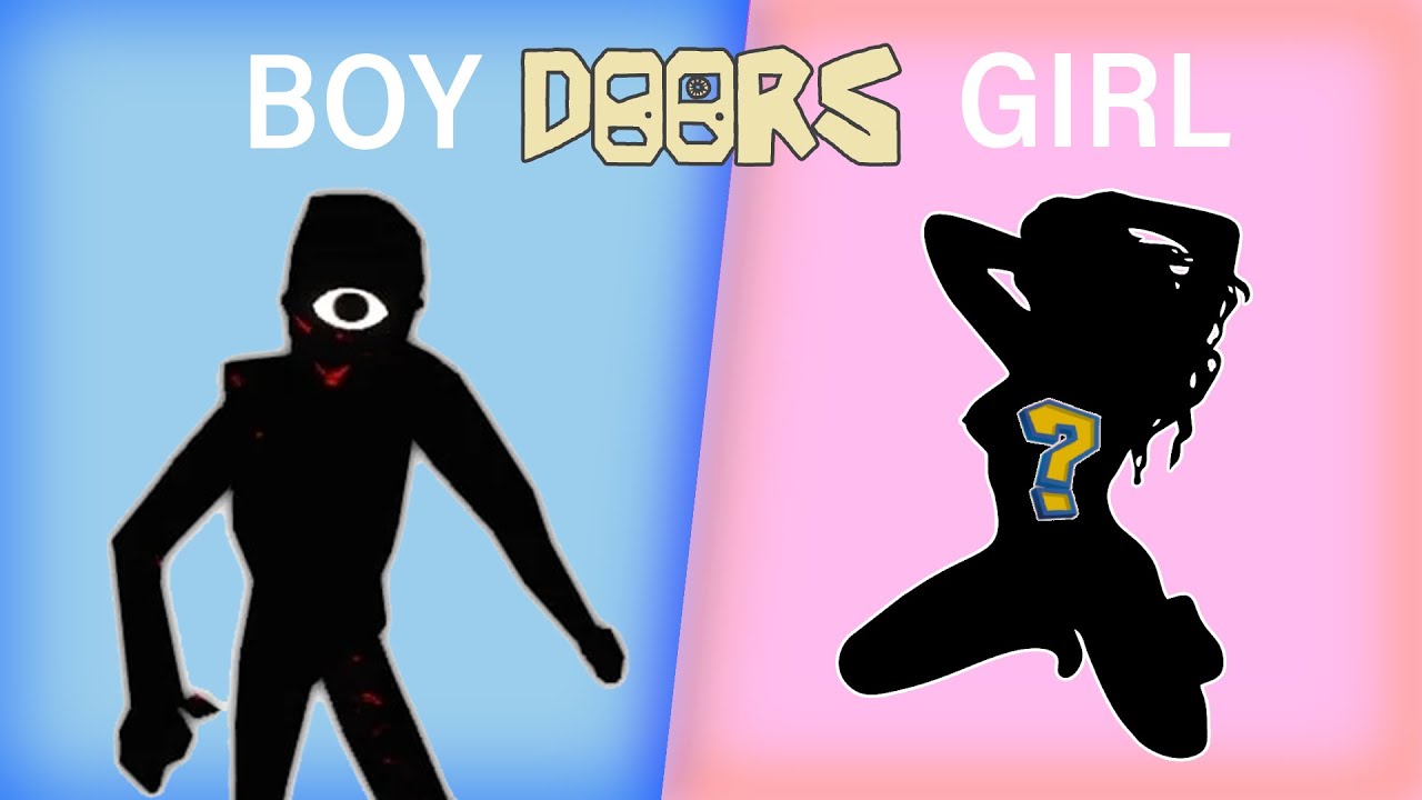 ALL ROBLOX DOORS characters as GIRLS and BOYS Gender Swap 