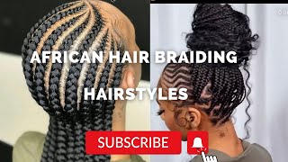 💯 2023 Cute African Hair Braiding Hairstyles For Women. screenshot 4