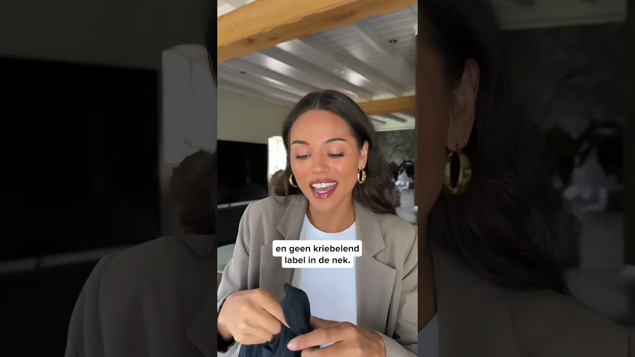 Al z'n shirts weggegooid