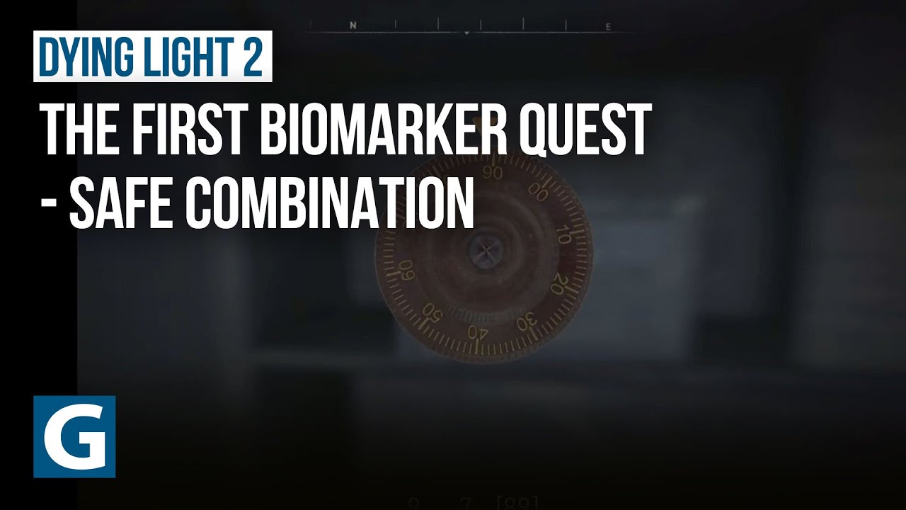 Dying Light 2 The First Biomarker quest Safe combination YouTube