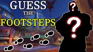 Overwatch Quiz - GUESS the FOOTSTEPS