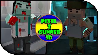 Pixel  zombie Gunner 3D - Battle Survival  - gameplay Part 2 . screenshot 2
