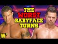 The Worst Babyface Turns in Wrestling | Wrestling With Wregret