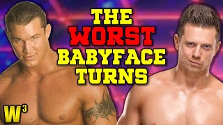 The Worst Babyface Turns in Wrestling | Wrestling With Wregret