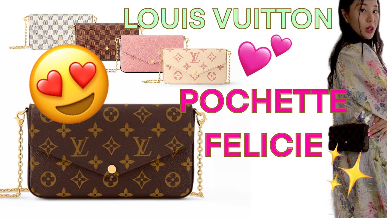 Louis Vuitton Pochette Felicie Review♥ 