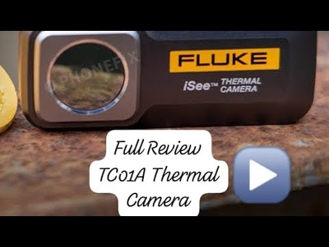 Fluke iSee TC01B IR Thermal Camera Imager 256x192 25HZ For Smartphone IOS