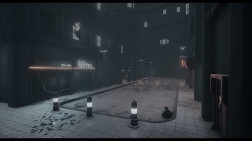 Cyberstreet | 3D Environment - UE4