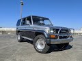 1991 JDM Toyota Land Cruiser Prado EX5 LJ78 Turbo Diesel in the USA - POV Walk Around and Long Drive