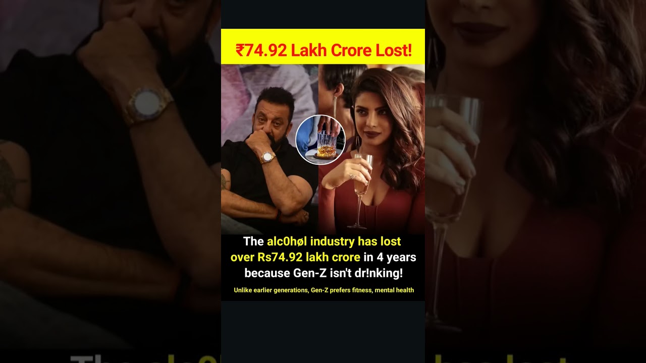 Alcohol industry has lost over Rs74.92 lakh crore